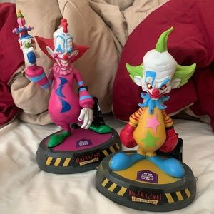 NEW killer klowns from outer space slim and shorty LED statue